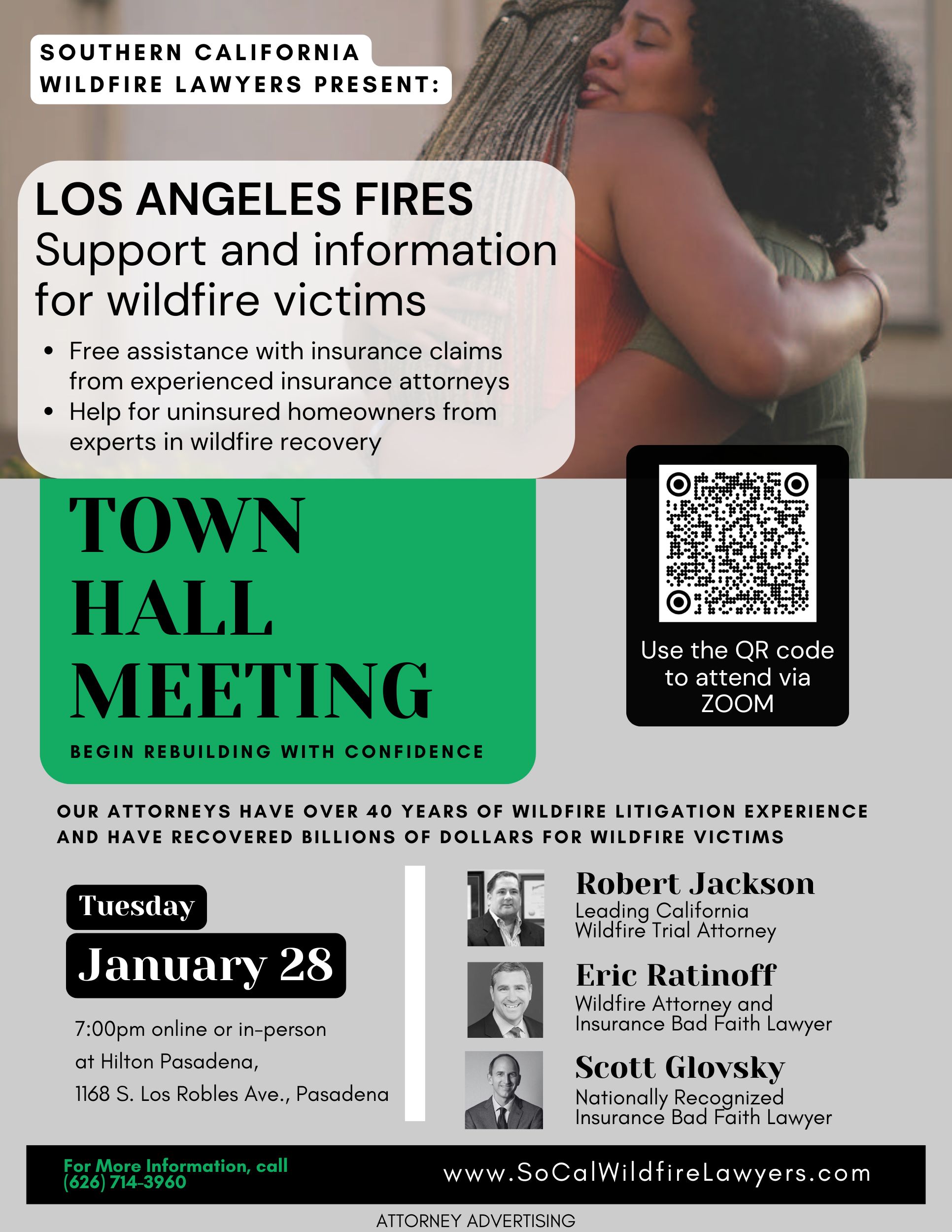Eaton Fire Town Hall Meeting