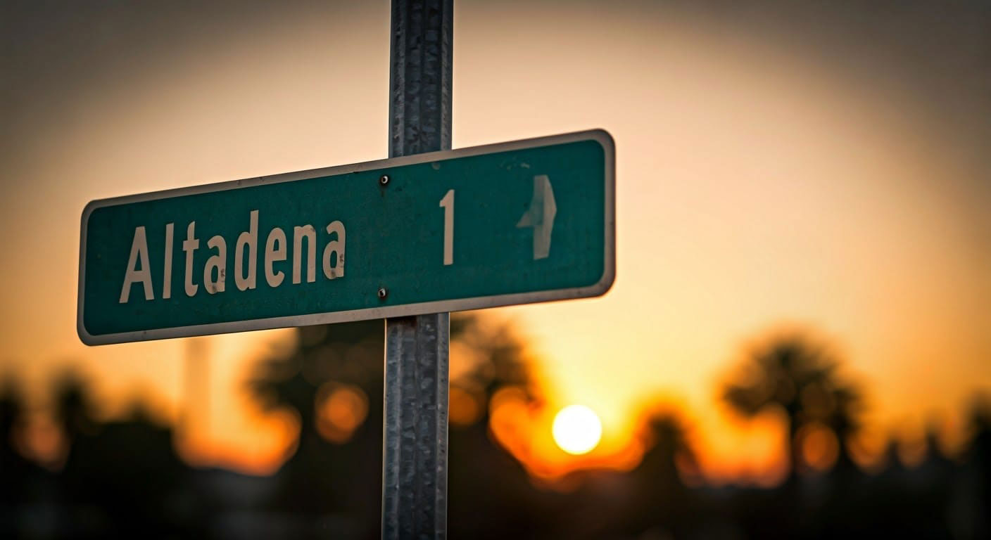 Altadena, CA after the Eaton Fire